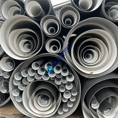 Труба пнд гофрированная 290/250 SN8 двустенная с раструбом